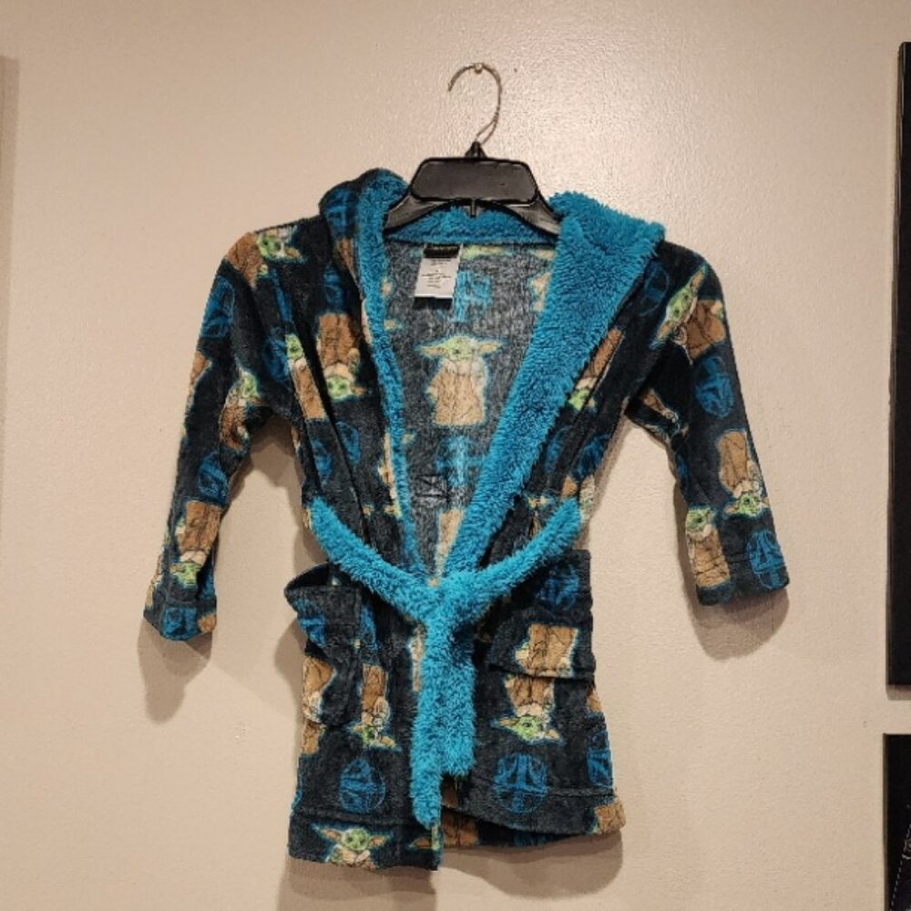 Star Wars Baby Yoda 4T Bath Robe